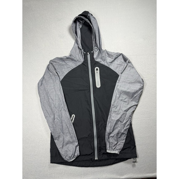 Under Armour Jackets & Blazers - UNDER ARMOUR UA Qualifier‎ Woven Jacket Women's SM Black Gray Fitted Wind Rain